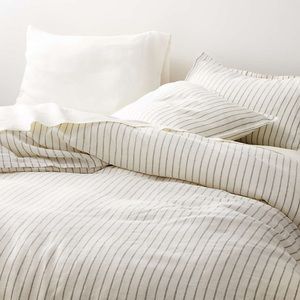 Crate and Barrel king duvet